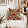 1/4pcs Toucan Flower Cushions Pillowcase Polyester Cushion Cover Throw Pillow Pillowcover Home Car Sofa Decor