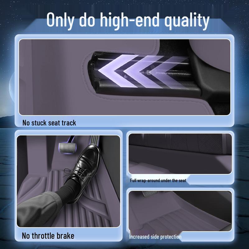 Eco-Friendly Double-Layer Leapmotor Lafa5 Floor Mats: Waterproof & Dustproof Car Interior Accessories