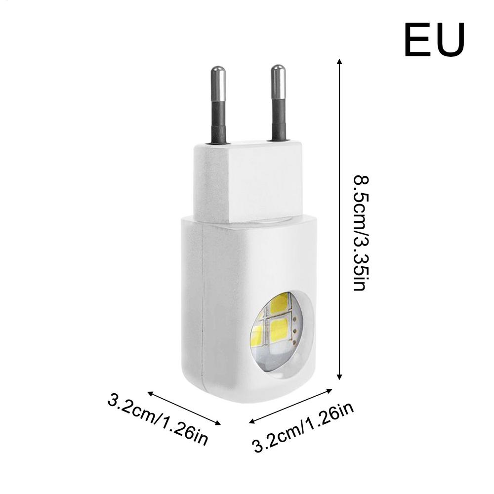 Night Lamp Plug In Light Wall LED Hallway Wall Light With Auto Dusk To Dawn Sensor For Bedroom Home Bathroom Living Room Kitchen