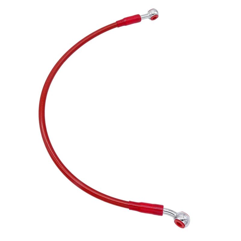 45cm-90cm Motorcycle Dirt Bike Braided Steel Hydraulic Reinforce Brake Line Clutch Oil Hose Tube for Most Motorcycle