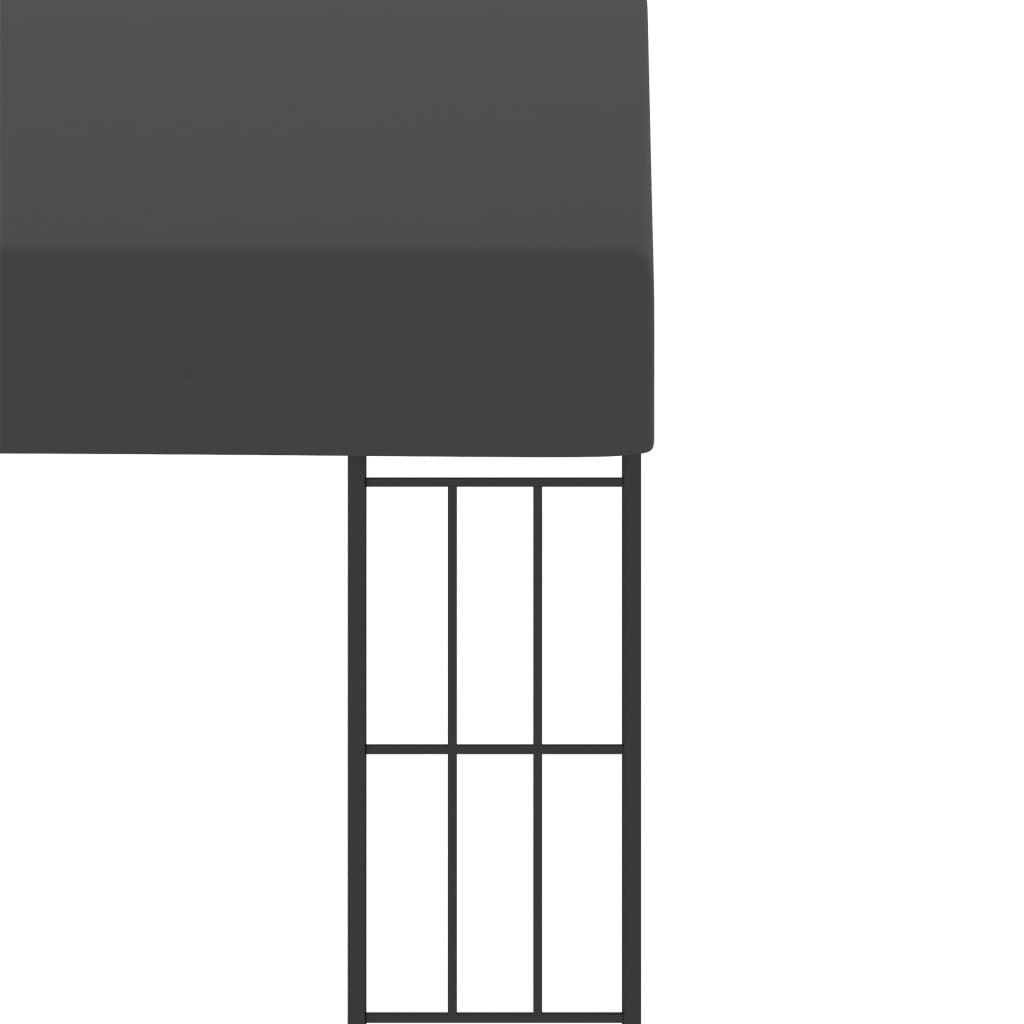 Wall Mounted Pavilion 3x3 M Anthracite Fabric