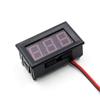 DC 5V-120V Digital Voltmeter Panel Gauge 2 Wires 0.56 Inch LED Mini Voltage Meter Table Red Green Blue Display