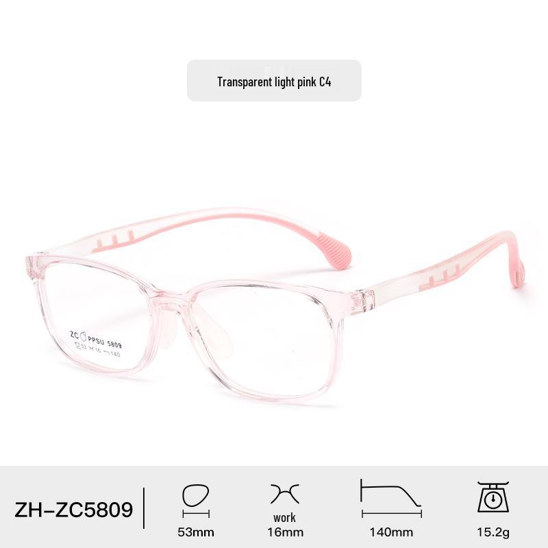 

Стильная оправа для очков TR90 для детей - Легкая, удобная оправа из PPSU с силиконовыми носоупорами для студентов