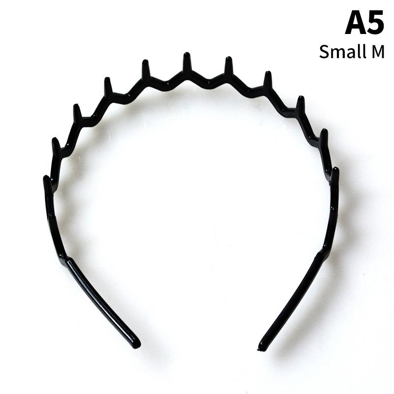 Headband Hair Comb Zigzag Band Notched Headband Woman Man Girl Christmas Birthday Gift Rescue Broken Hair Artifact