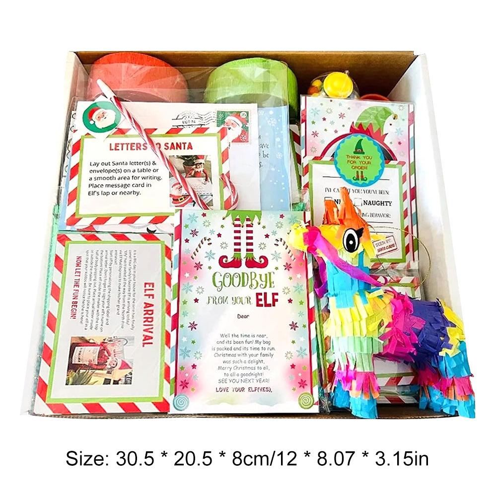 12/24 Days Christmas Countdown Calendar Gemstone Christmas Grinch Elf Kit Christmas Advent Calendar Box Gift for Children Kids