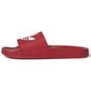 Adilette Lite Slides 'Trefoil Logo - Scarlet' FU8296