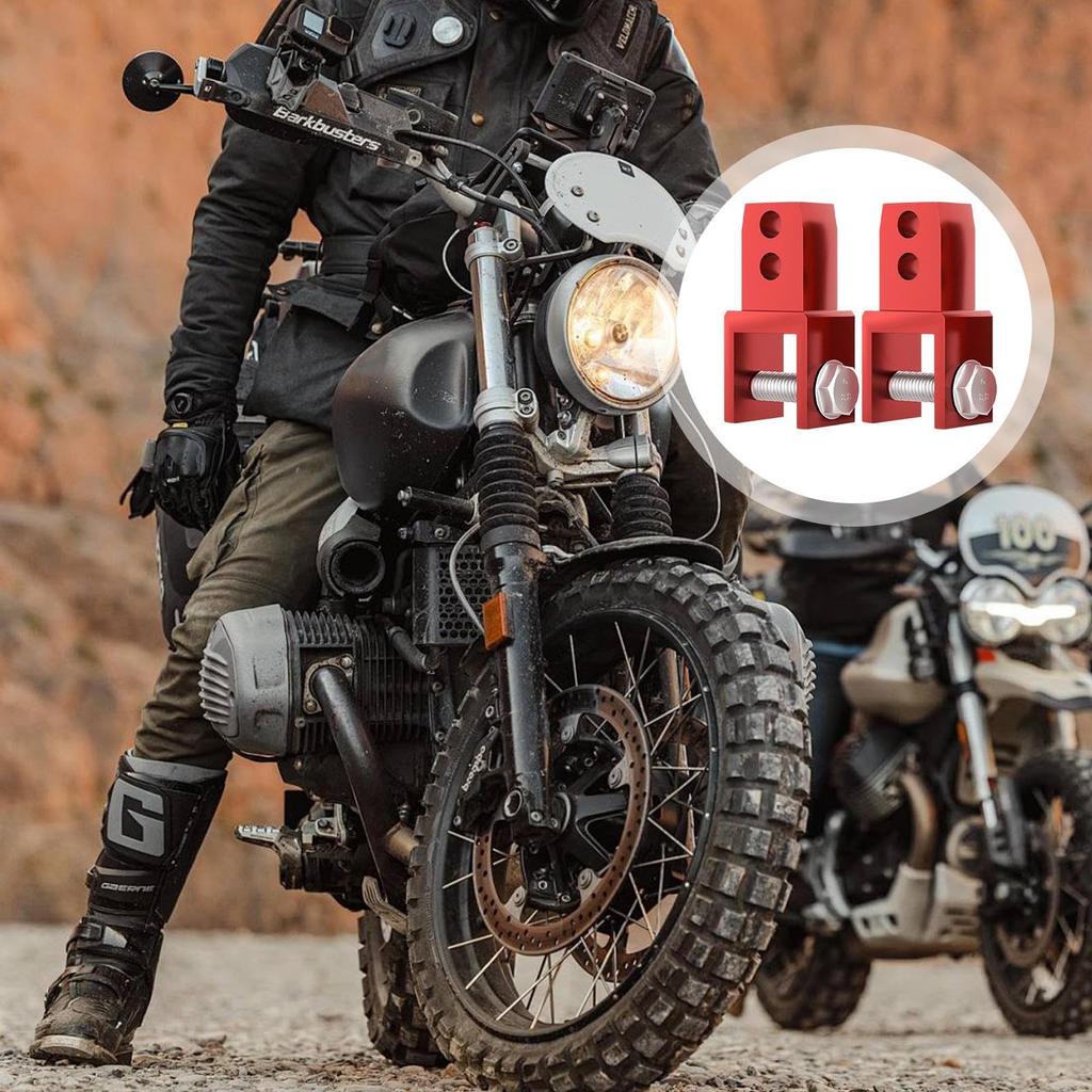 Yoryu Shock Absorber Extender, Rear Shock Extension To 2 Height Extension Absorber Riser Adapters,