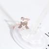Temperament Simple Design Sense Niche Ring, Fashionable Personality High Sense Diamond Ring Women