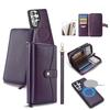 2 in 1 Detachable Flip Multi-card Wallet Leather Case for Samsung S26 Ultra S25 S24 Plus Shockproof For Magsafe Strap RFID Cover