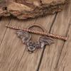 Viking-Inspired Retro Bat Hairpin - Trendy Norwegian Style Party Accessory