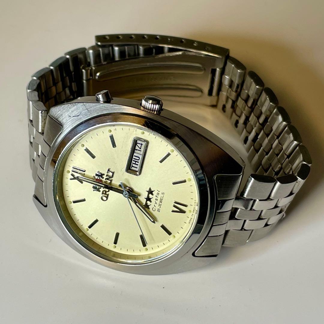 Orient Three Star EM5X-C0 CA Automatic Winding Champagne Gold Dial