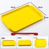 Non-Slip Rectangular Burger Tray for Restaurants