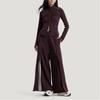 adidas X Samuel Gui Yang Co-Created Pleat Wide High-Waisted Loose-Fit Sports Casual Pants Women Pants KU5378