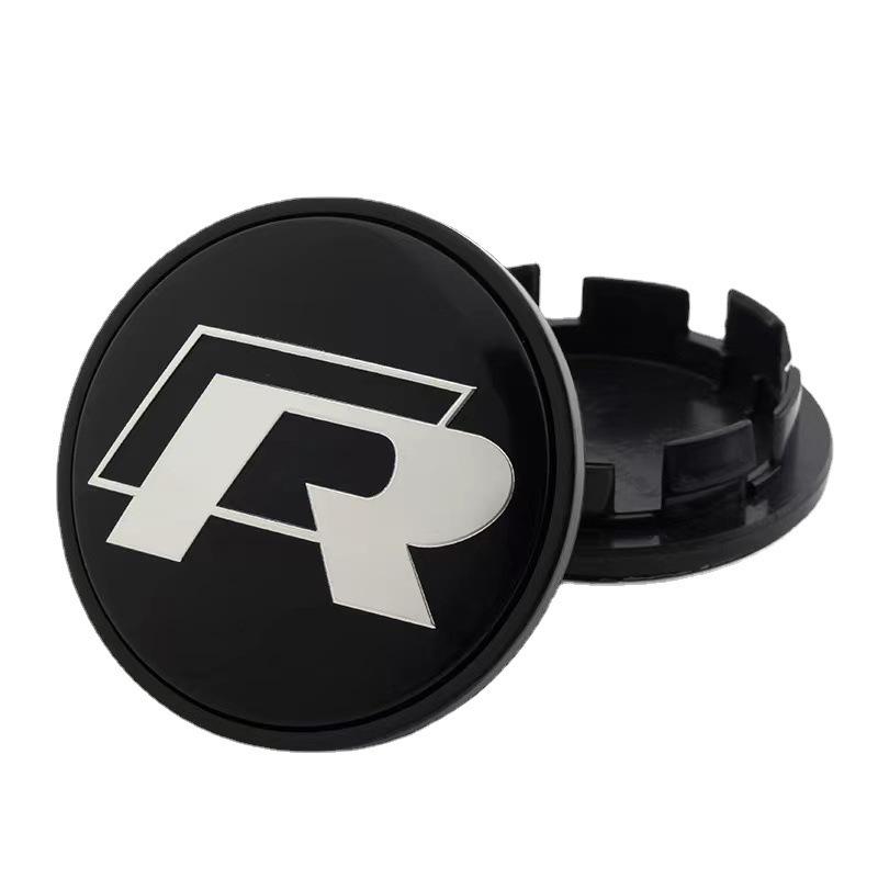 Pro VOLKSWAGEN VW Nové 4ks 65mm Znak na kolo auta Samolepka emblému 60mm krytka náboje Pro Volkswagen VW Jetta R Rline Touran POLO Golf M