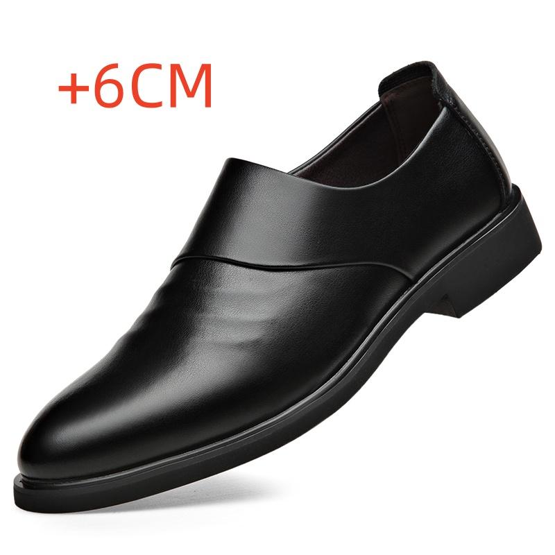 Fashion High Quality Casual Leather Shoes for Men Wedding Outdoor Business Casual Office Work Shoes Classic Breathable Walking Shoes