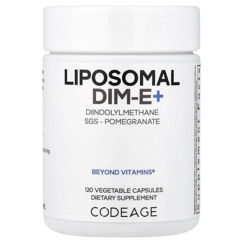 Liposomal DIM-E+, 120 Vegetable Capsules