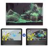 Coral Aquarium Background Underwater Poster Fish Tank Wall Decorations Sticker 61 X 41cm