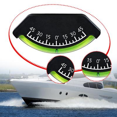 45° Vehicle Ship Sailing Clinometer Angle Indicator Accurate Level Meter Gauge for Truck RV