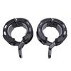 2PCS Barbell Clamps Magnetic Quick Release Weight Bar Plate Locks Collar Clips for 50mm Barbell Workout Weightlifting