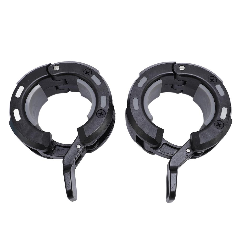2PCS Barbell Clamps Magnetic Quick Release Weight Bar Plate Locks Collar Clips for 50mm Barbell Workout Weightlifting