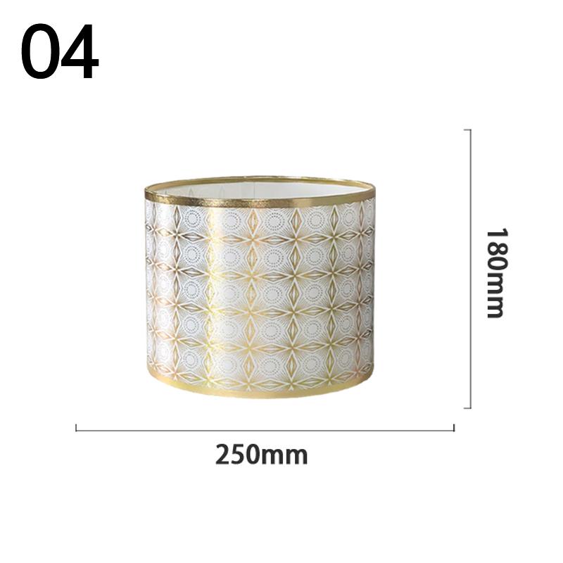 Living Room Lamp Shade BedroomFabric Lampshade Floor Lamp Chandelier E27 Tabletop Desktop Light Shade