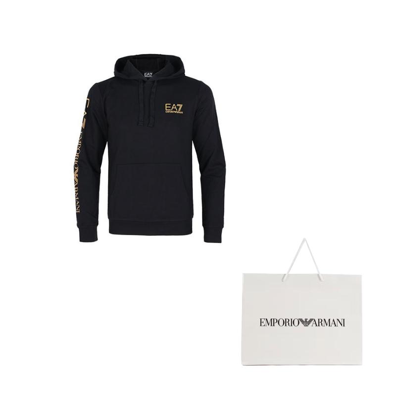EMPORIO ARMANI EA7 Sweatshirt Men's Black 8NPM18-PJ05Z-1203