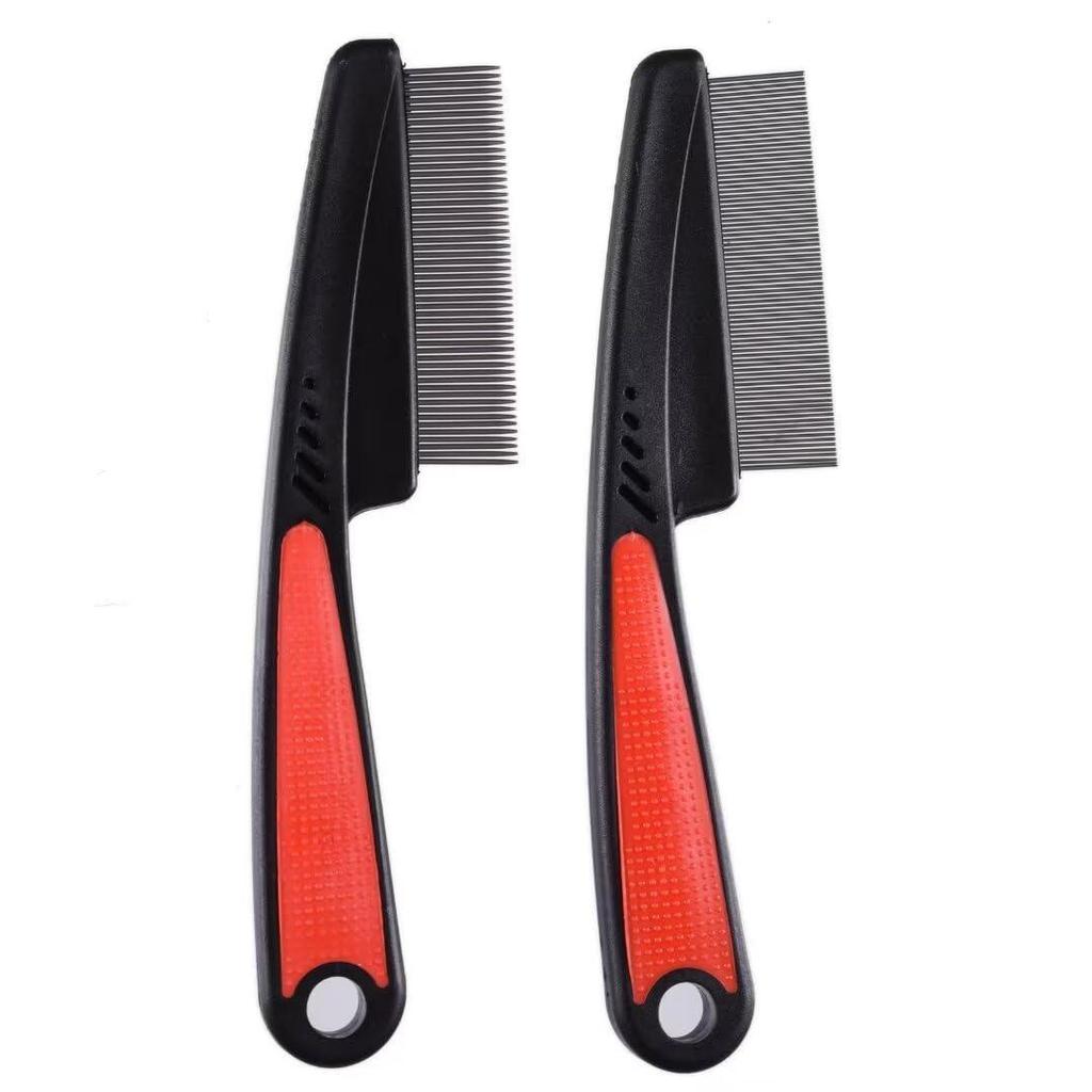 Kitten & Cat De-Shedding Comb for Short & Long Hair - Large Thinning Pet Grooming Tool