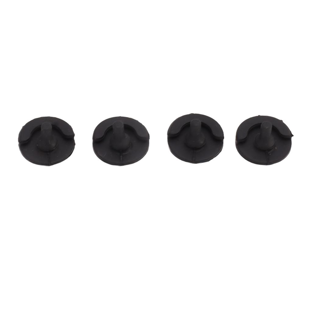 8pcs Fryer Silicone Feet Scratch Proof Round Heat Insulation Kitchen Fryer Tray Feet for Frying Pan Barbecue Pan
