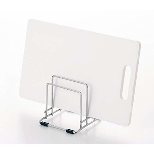 Pearl Metal Stainless Steel Cutting Board Stand, At Aqua, HB-3946