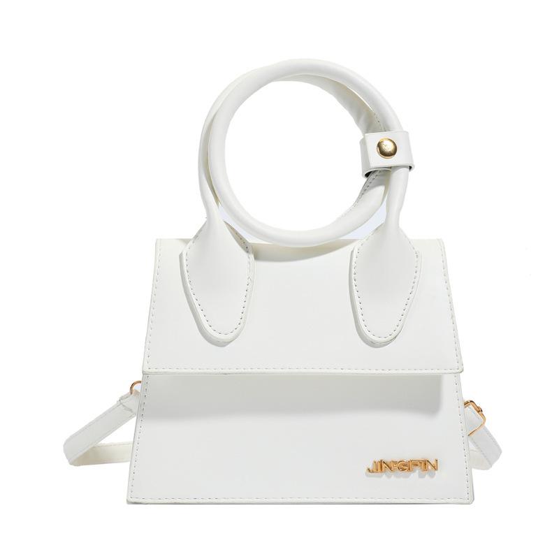 Foreign style small bag 2025 new Mori sweet girl candy color hand bag trendy versatile messenger small square bag