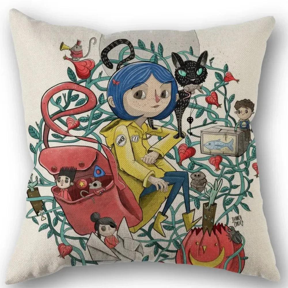 Наволочка CORALINE-Свадебная-Декоративная Хлопковая Наволочка Для Домашней Подушки ,(2) 30x30cm