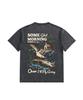 Some Glad Morning I'll Fly Away Duck Swamp Hymn Faith Graphic Vintage Washed T‑Shirt Unisex Oversized Short Sleeve Retro Casual