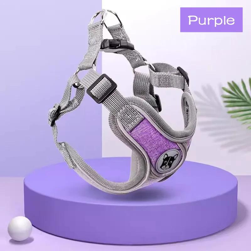 Adjustable Reflective Dog Harness Vest - Mesh Chest Strap for Small  Dogs and Cats - Comfortable Pet Accessories