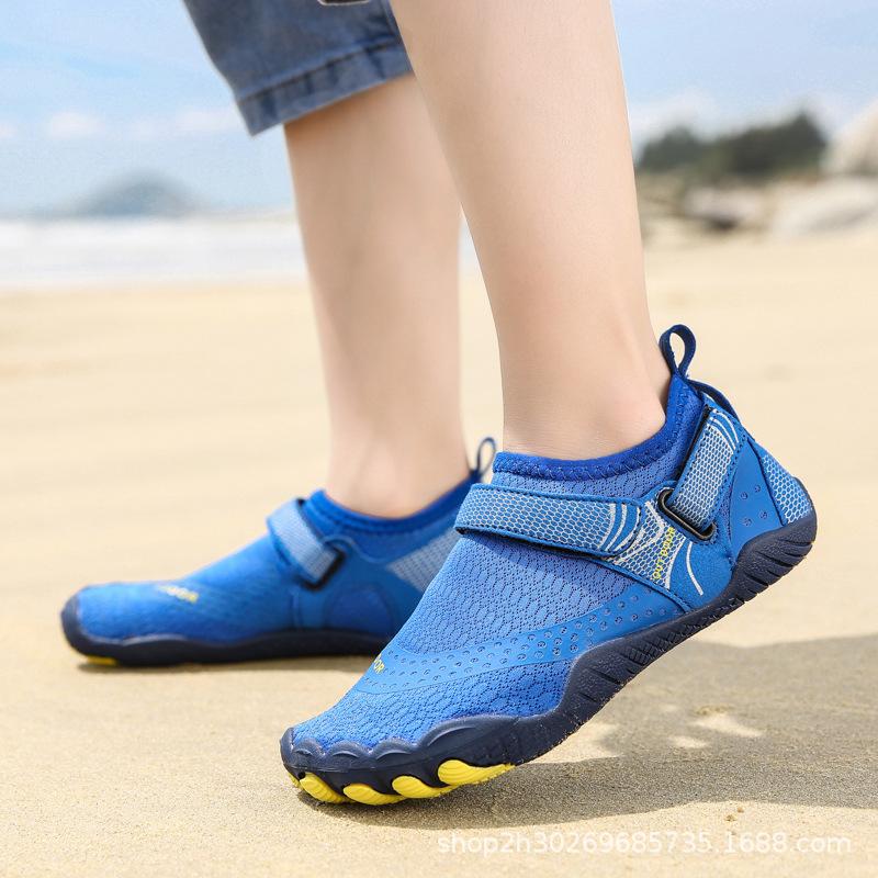

Outdoor parent-child creek tracing children s beach shoes five-finger soft-soled quick-drying wading snorkeling shoes swimming shoes 24
