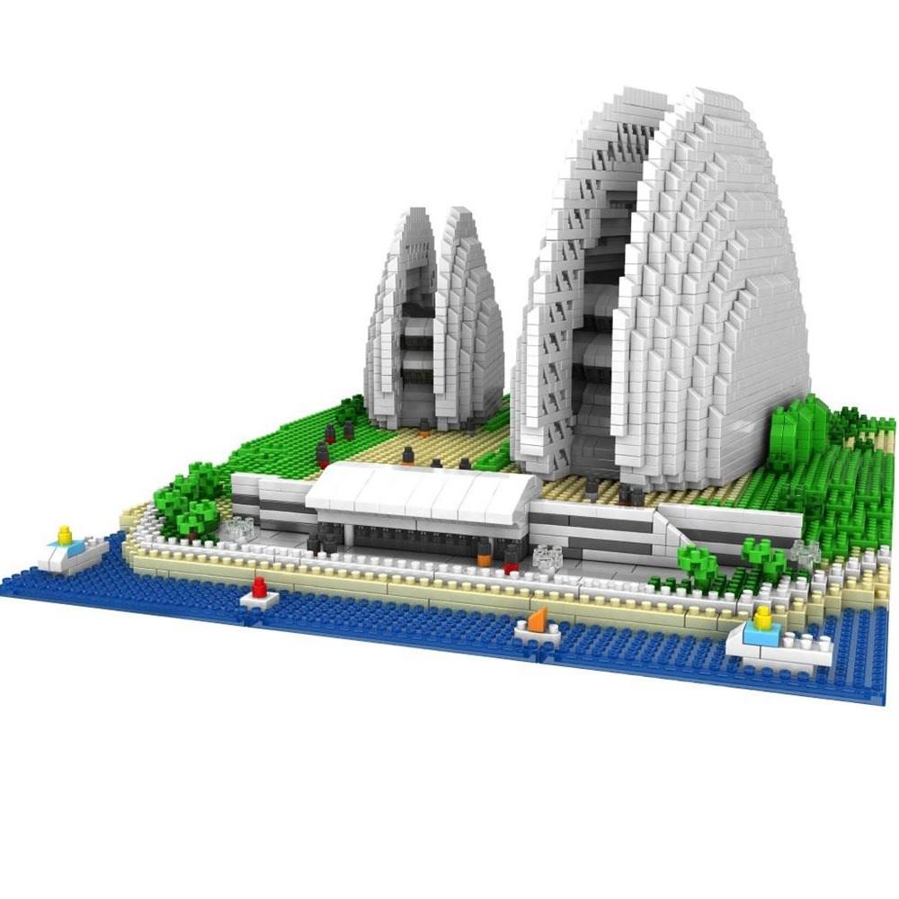 Pzx Mini Blocks World Architecture Sydney Opera House Big Ben Building Bricks Juguetes For Boy Toys Girl Gift Christmas