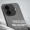 HotFire Phone Case for Vivo IQOO Z9 Turbo/iQOO Z9 Turbo+, Upgraded Skin-Like Matte Lens Full Protection Personalized Silicone - Smoke Gray