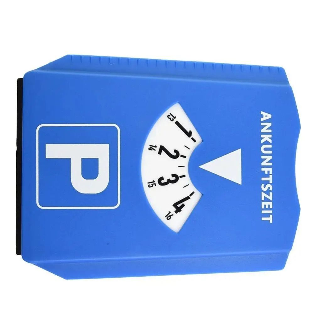 PS Material Parking Timer Ice Scraper Function Parking Meter Parking Timer Sign  Winter Season