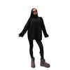 2025 Autumn Women's Casual Half-High Collar Loose Sweater