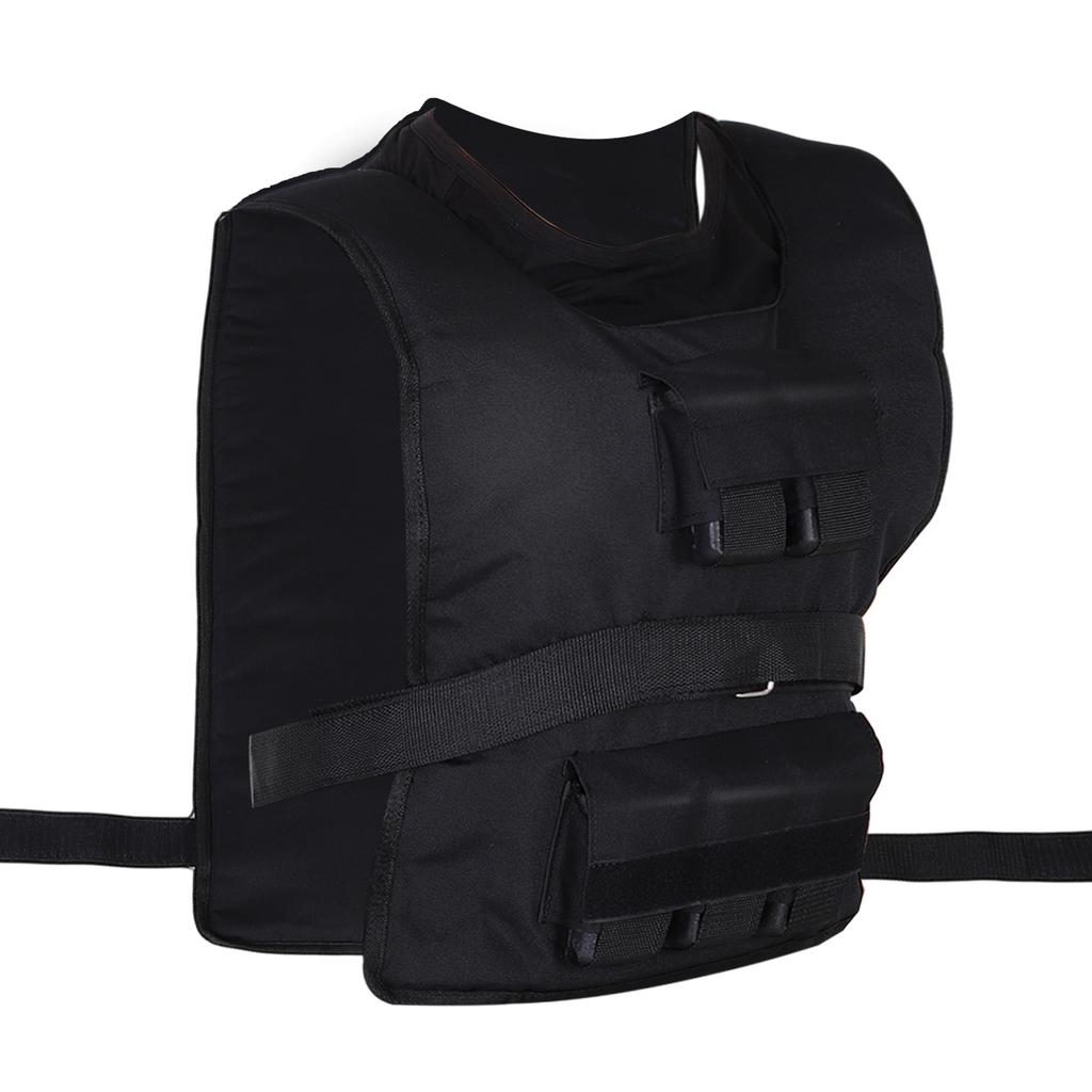 Gewichtsweste 15 KG / 20 KG / 30 KG Verstellbare Trainingsweste mit herausnehmbaren Gewichten Laufweste für Damen Herren zum Muskelaufbau Krafttraining