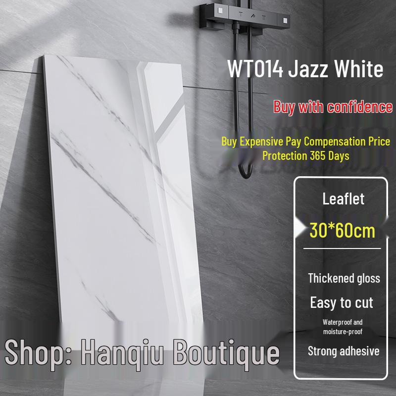 Self-Adhesive Grid Tile Wall Stickers for Bedroom, Living Room, Kitchen & Bathroom Renovation - Waterproof Decoration