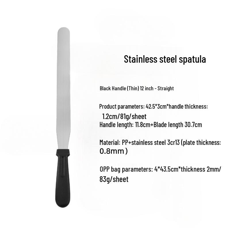 Wheat Straw Spatula & Cake Scraper Set
