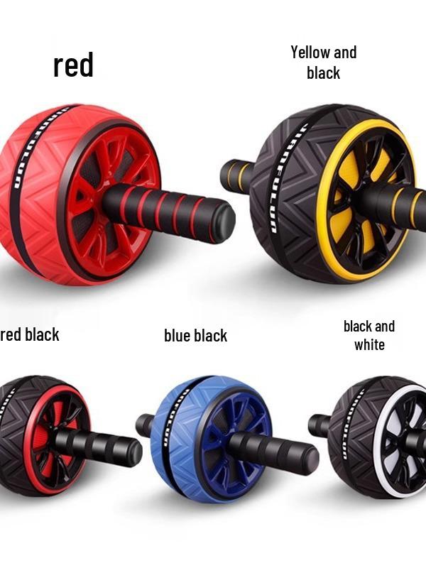 Silent Ab Roller for Home Fitness: Unisex Abdomen Exercise Equipment