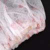 100Pcs Non Woven Disposable Microphone Cover Accessory for KTV Interview Stage Performance(White with Red Dot )