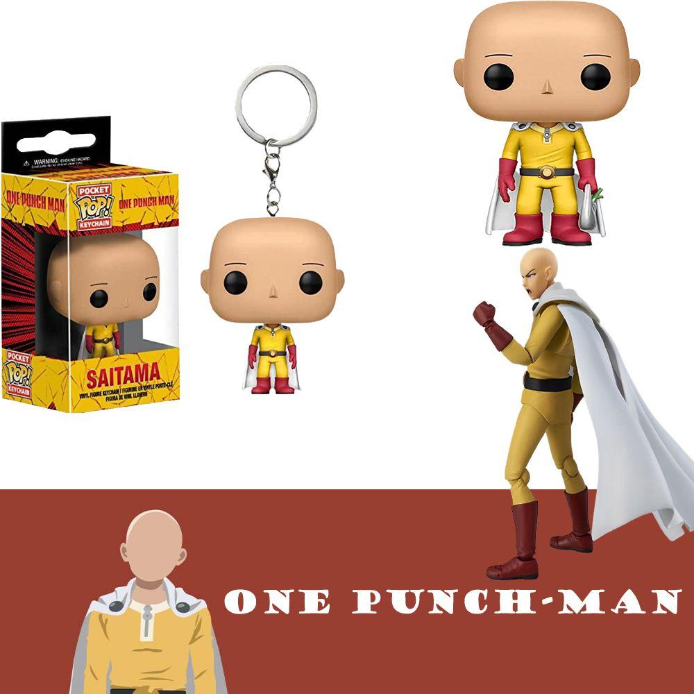 One Punch Man Saitama Pvc Figure Cute Cartoon Animation Toy!