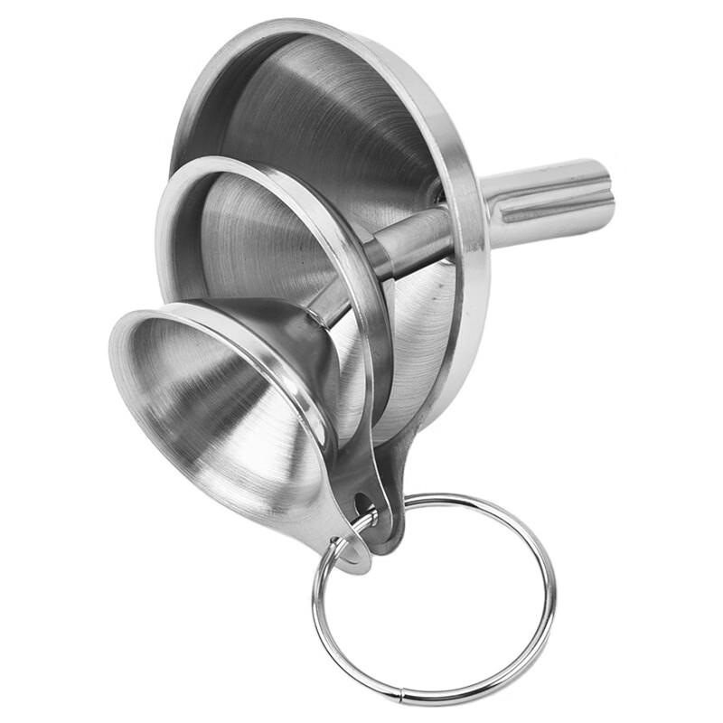 DianRuiEn Stainless Steel Mini Funnel Set