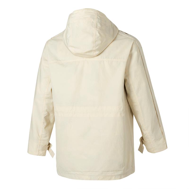 Timberland Giacca Casual Comoda con Cappuccio Monocolore Multi-Tasca da Uomo giacche Beige A5ZVWCR3