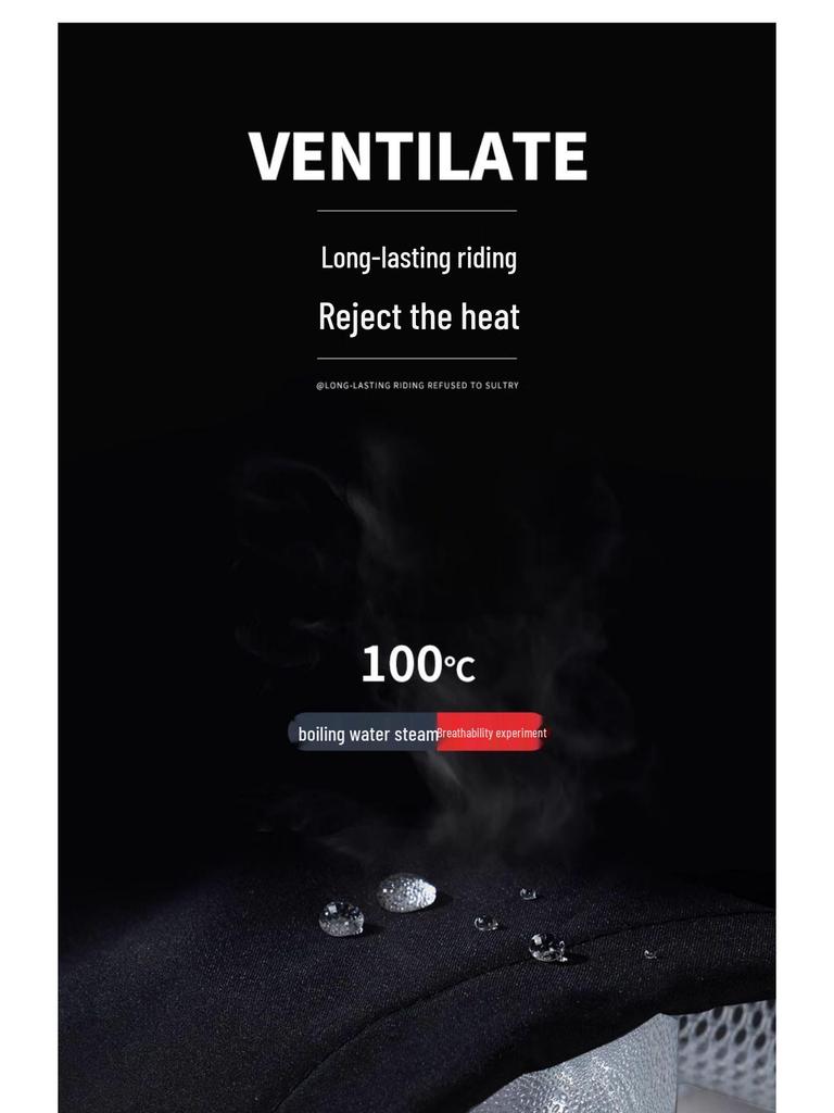 Herren Sturmfestes Doppellagiges Motorrad-Regenmantel- und Hosen-Set