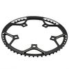   53T CNC Aluminum Alloy Mountain Bike Single Crank Chain   Repair Parts (Black)
