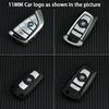 BBJG8 11mm 14mm Car Remote Key Emblem Badge Radio Button Sticker for BMW M Performance E39 E46 E90 E30 E60 E91 E92 F30 F31 Z4 X3 X5 X7
