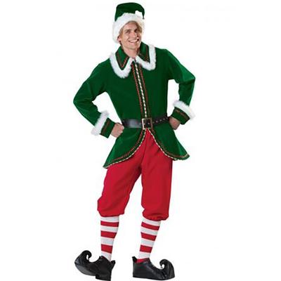 Weihnachtskostüm in großer Größe, Bühnenauftritt Weihnachtskostüm Cospay Weihnachtskostüm